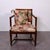Late 19th Century Wooden and Fabric Armchair with Cushion For Sale - Image 9 of 18