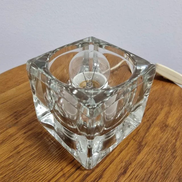 Vintage German Ice Cube Table Lamp from Peill & Putzler, 1970 For Sale - Image 9 of 9