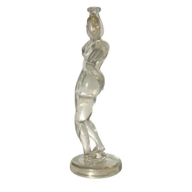 Murano Glass Art Deco Figure by Napoleone Martinuzzi for CVM Cappellin, 1930 For Sale - Image 3 of 9