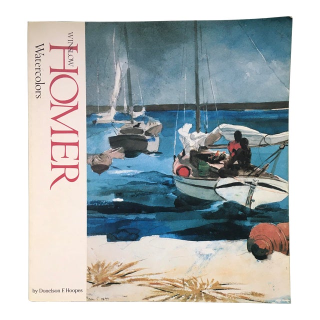 1970s Winslow Homer Watercolors by Donelson F. Hoopes Paperback Book For Sale