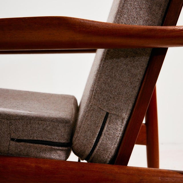 Teak Armchair by Arne Vodder for Glostrup Møbelfabrik For Sale - Image 9 of 18