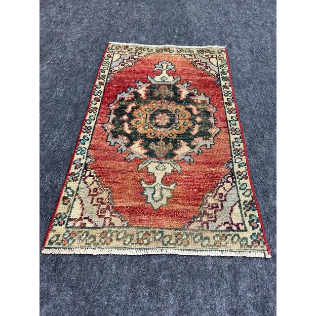 Turkish Yastik Rug 1'8" x 2'8" #23922 Explore a curated collection of hallway runners, wool rugs, and handmade...