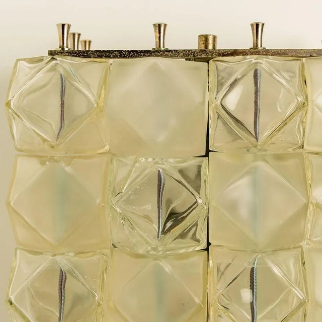 Crystal and Nickel Plated Wall Lamps by Filvem Voghera, 1968, Set of 2 For Sale - Image 14 of 15