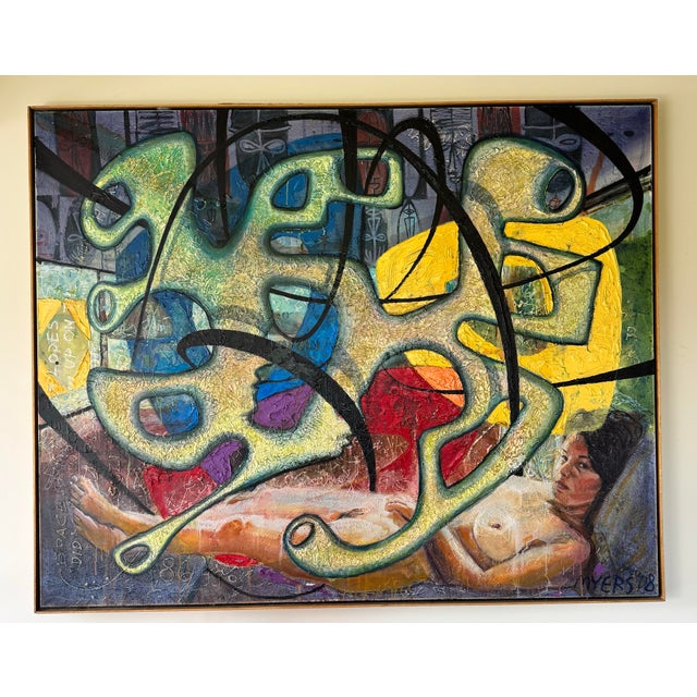 Walter Myers Large-Scale Figurative Oil on Canvas, “Special”, Signed and Dated 2007 For Sale - Image 10 of 11