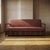 Mid-Century Modern Burgundy Folding Sofa Bed from Edmund Homa, Czechoslovakia, 1960s For Sale - Image 15 of 15
