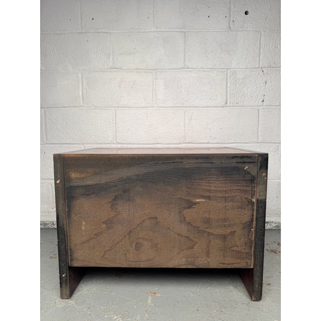 Vintage Rosewood Nightstand by Glenn of California For Sale - Image 14 of 14