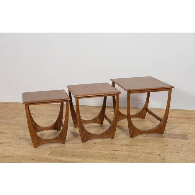 1960s Mid-Century Nesting Tables by Victor Wilkins for G-Plan, United Kingdom, 1960s, Set of 3 For Sale - Image 5 of 18