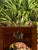 Pennsylvania House Vintage Pennsylvania House Mahogany Console Sofa Table With Inlaid Top & Three Drawers For Sale - Image 4 of 7