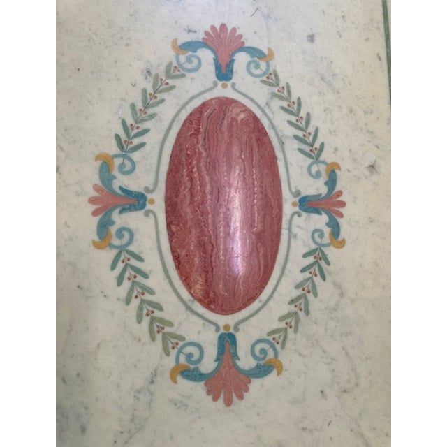 Marble Dining Table with Column Bases, 1970s For Sale - Image 12 of 18