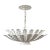 Contemporary Visual Comfort Aerin Lauder Plaster White Hampton Mini Chandelier For Sale