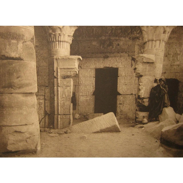 1893 Temple at Der Et Medineh Photo by Max Junghaendel For Sale - Image 11 of 13