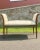 Antique Hepplewhite Mahogany Window Seat/Bench With Inlay and Bellflowers For Sale In Philadelphia - Image 6 of 11