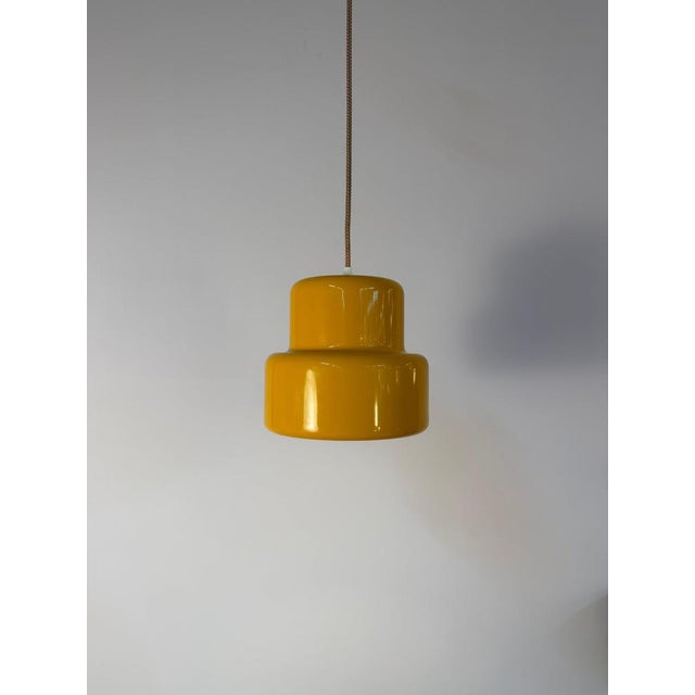 Poker Pendant Lamp in Yellow by Jo Hammerborg for Fog & Mørup For Sale - Image 11 of 11