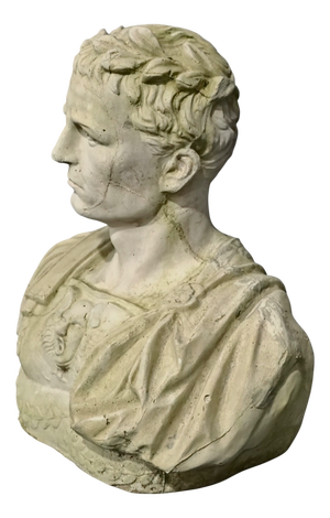 Large Stone Gladiator Bust, 1930