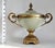 Footed Bowl or Urn Celadon Green & Brass Candy Dish For Sale In Miami - Image 6 of 12