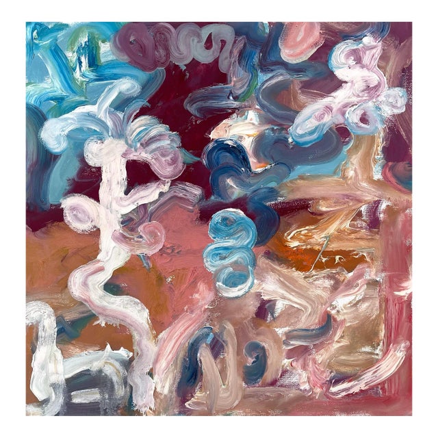 Matthew Izzo Oil Painting on Canvas 20" X 20" For Sale