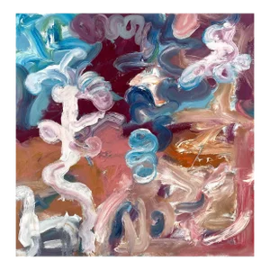 Matthew Izzo Oil Painting on Canvas 20" X 20"
