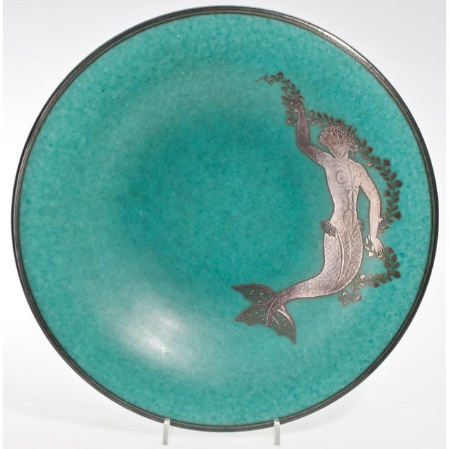 Gustavsberg Ceramic Argenta Dish by Wilhelm Kåge for Gustavsberg, Sweden, 1940s For Sale - Image 4 of 4