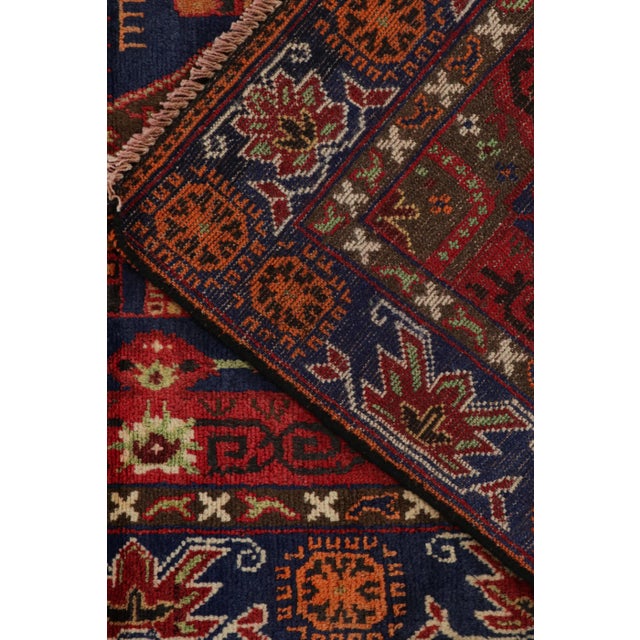 Textile 1950s Collectible Vintage Baluch Tribal Rug With Pictorial Patterns, From Rug & Kilim For Sale - Image 7 of 8
