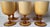 1980s Carlo Moretti Cased Glass 'Butterscotch' Goblets-Set 6 For Sale - Image 5 of 8