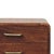 Wood Roasted Almond-Finish Mango Wood 2-Drawer Nightstand For Sale - Image 7 of 8