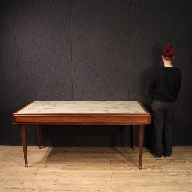 Large Italian Table, 1960s For Sale - Image 11 of 12