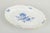 Meissen Oval dish, early 20th century. Hand-decorated porcelain with hand-painted blue floral motifs and gilt accents...