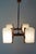 Scandinavian Chandelier in Acrylic Glass and Teak, 1960s For Sale - Image 4 of 12
