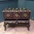 Antique Anglo-Indian teak travel chest – unique colonial statement with character This antique Anglo-Indian travel chest...