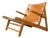 The Hunting Chair 2229 attributed to Børge Mogensen for Fredericia Furniture, 1970s For Sale
