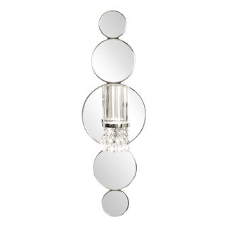 Mirrored Wall Sconce For Sale