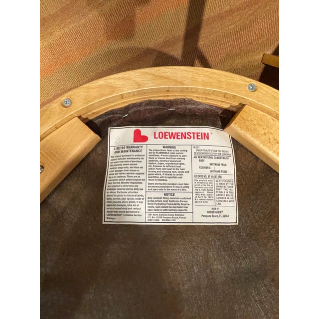 1990s Hank Lowenstein Office or Dining Room Chairs - Set of 8 For Sale - Image 9 of 9