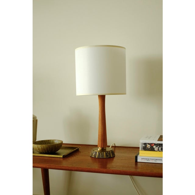 1950s Table Lamp by Sonja Katzin for Asea For Sale - Image 9 of 9