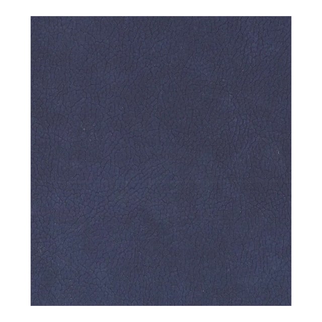 The House of Scalamandré Georgia Suede Fabric, Ultramarine For Sale