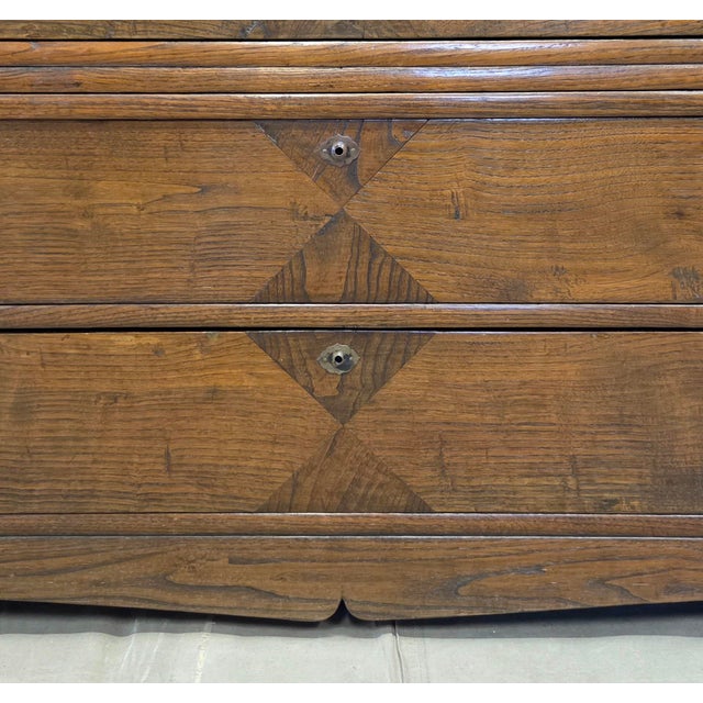 Antique 1920s Japanese Three Piece Elm and Kiri Wood Isho Tansu Chest For Sale - Image 11 of 15