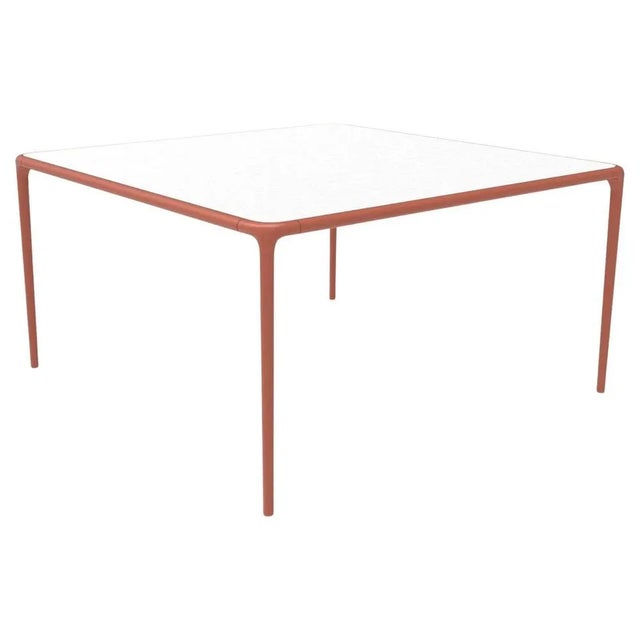 Xaloc Salmon Glass Top Table 140 by Mowee For Sale - Image 10 of 10
