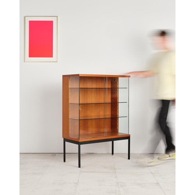 Black Vintage Sideboard by Dieter Wäckerlin for Behr, Germany, 1950s For Sale - Image 8 of 18