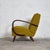 1930s Czechoslovak Art Deco Type C Armchair by Jindrich Halabala, 1930s For Sale - Image 5 of 9