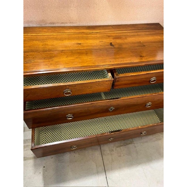 Directoire Chest of Drawers in Walnut, 1890s For Sale - Image 3 of 14