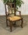Louis XV Style Armchair in Beechwood with Straw Seat, 20th Century, in Good conditions. Designed 1920 to 1949