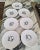 LastCHANCE!Wedgwood Susie Cooper Black Fruit Salad Plates Pear, Apple, Grape, Peach & Cherry - Set of 7 For Sale - Image 12 of 12
