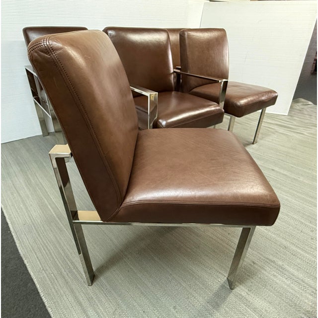 Williams Sonoma Home Mercer Dining Chairs, Set of Six For Sale - Image 9 of 16