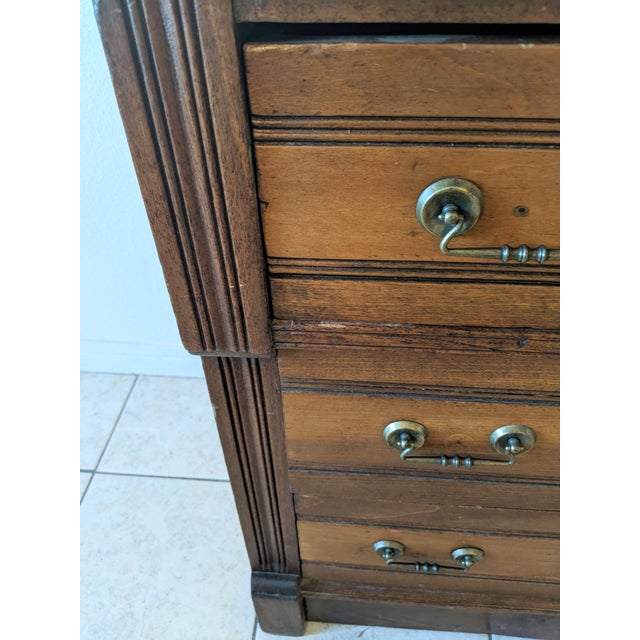 Late 19th Century Antique Eastlake Style Chest of Drawers For Sale - Image 9 of 11