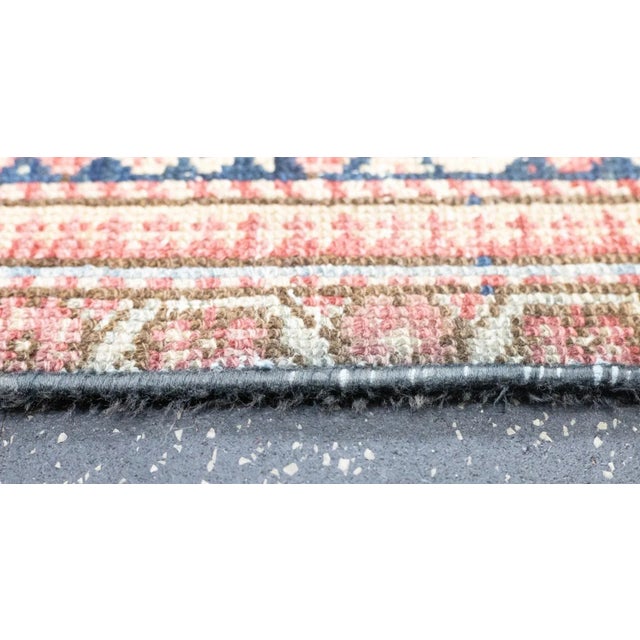 Antique Malayer Shabby Chic Rug 5'9'' X 12'9'' For Sale - Image 9 of 12