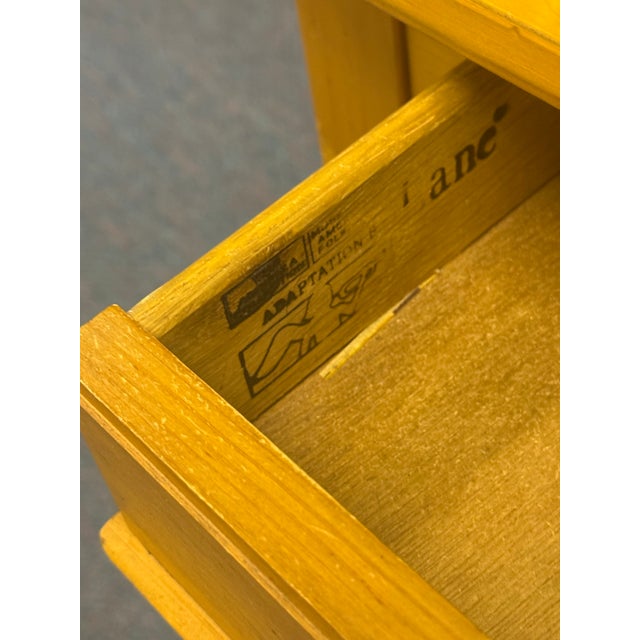 Vintage Lane Furniture Pine End Table / Nightstand For Sale - Image 11 of 11