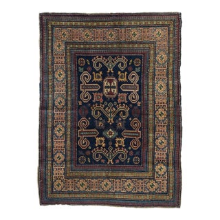 Antique Perpedil Rug 3'2'' x 4'3'' For Sale