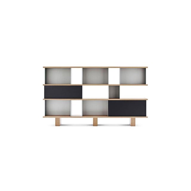 Nuage Shelving Unit in Wood and Aluminium by Charlotte Perriand for Cassina For Sale - Image 11 of 13