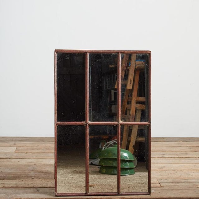 Factory Window Mirror, 1950s For Sale - Image 6 of 6