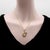 Gold Late 19th Century Victorian 14k Gold Intricate Woven Wirework Horseshoe Pendant With Diamonds For Sale - Image 8 of 10