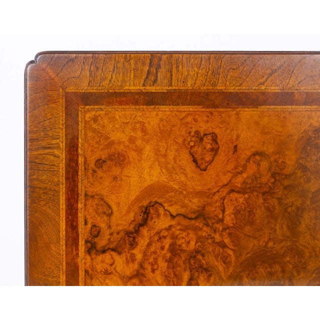 Carolean Revival Walnut Coffee Table, 1920s For Sale - Image 3 of 4